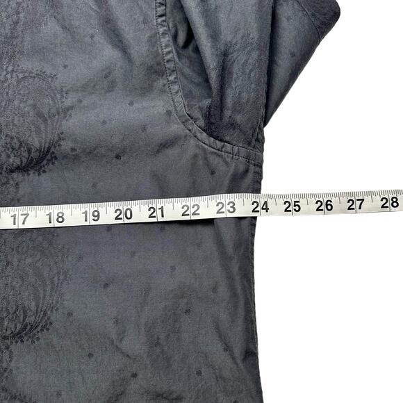 Robert Graham | Men | Black Paisley Contrast Textured Button Up Shirt | Size XL - Picture 4 of 12